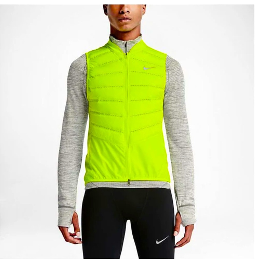 Nike Aeroloft 800 Running vest, NEW, men’s medium